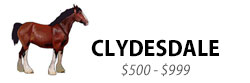 Clydesdale, $500-$999